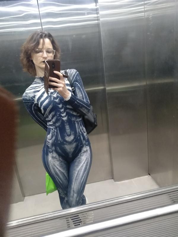 3D-Roboter-Cyberpunk-Bodysuit-Kostüm S-Xl photo review