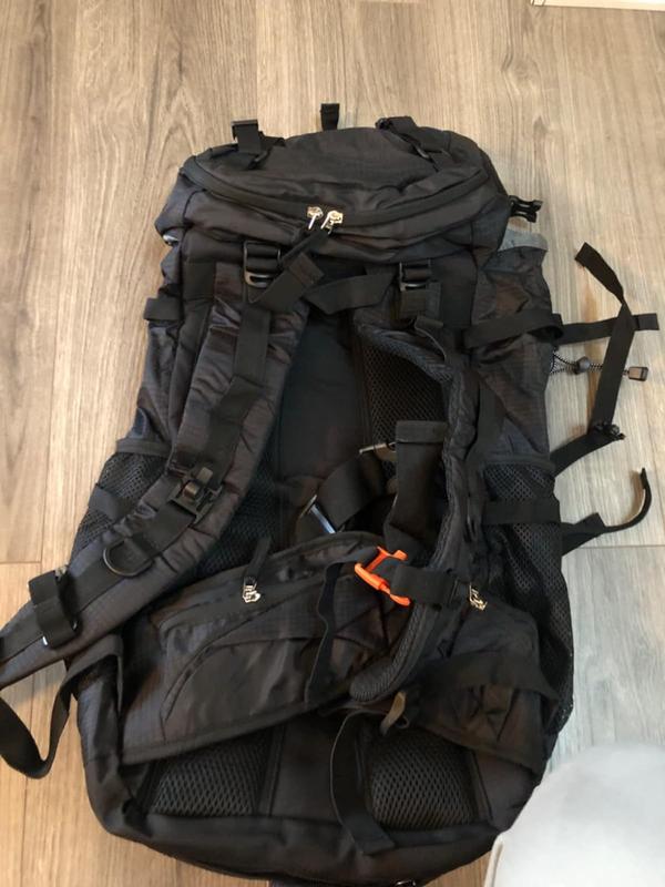 60L großer Camping-Rucksack, Reisetasche, Herren und Damen, Gepäck, Wandern, Schultertaschen, Outdoor, Klettern photo review