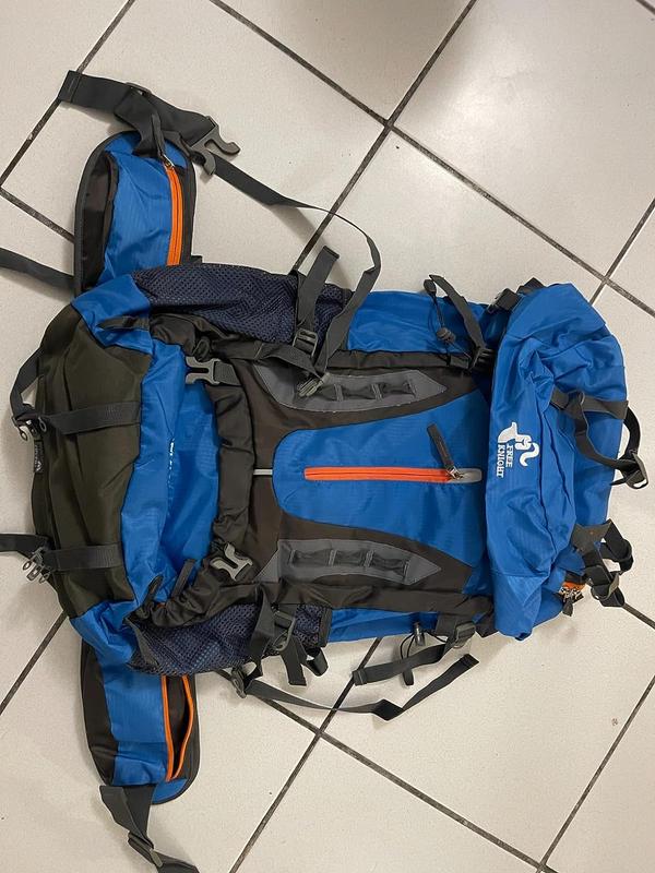 60L großer Camping-Rucksack, Reisetasche, Herren und Damen, Gepäck, Wandern, Schultertaschen, Outdoor, Klettern photo review