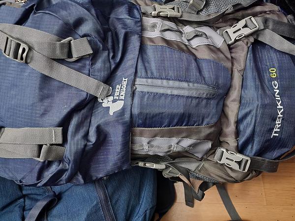 60L großer Camping-Rucksack, Reisetasche, Herren und Damen, Gepäck, Wandern, Schultertaschen, Outdoor, Klettern photo review