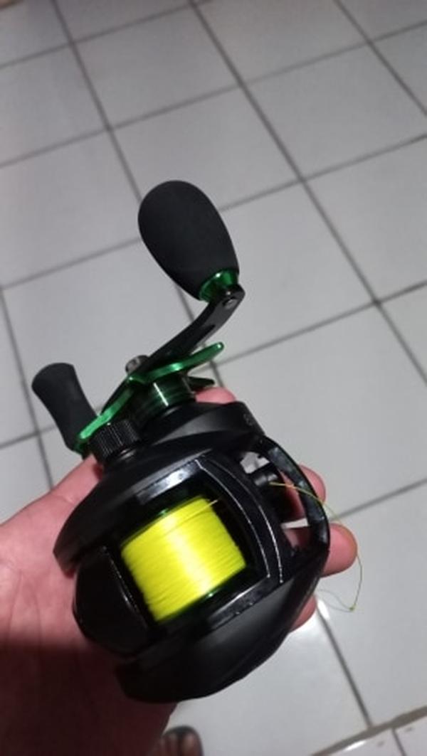 Baitcasting-Rolle 8,1:1 12+1Bb Barsch-Angelrolle 8 kg max. Zugkraft photo review