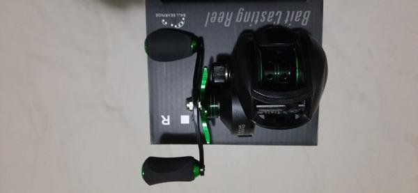 Baitcasting-Rolle 8,1:1 12+1Bb Barsch-Angelrolle 8 kg max. Zugkraft photo review