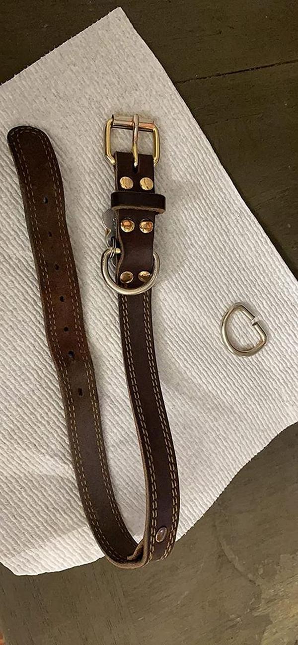 Barbour Hundehalsband mit rostfreiem Doppel-D-Ring photo review