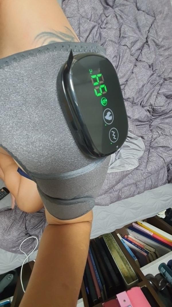 Elektrisches Schulter-Heizmassagegerät mit Vibration zur Linderung von Arthritis-Schmerzen photo review