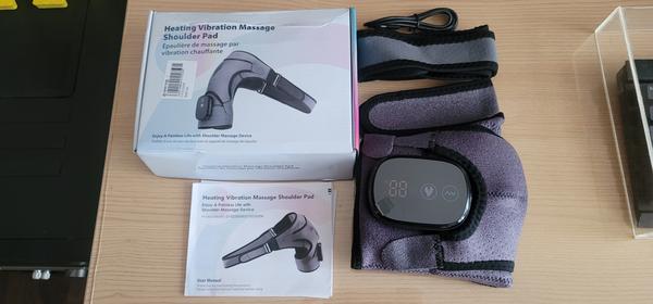 Elektrisches Schulter-Heizmassagegerät mit Vibration zur Linderung von Arthritis-Schmerzen photo review