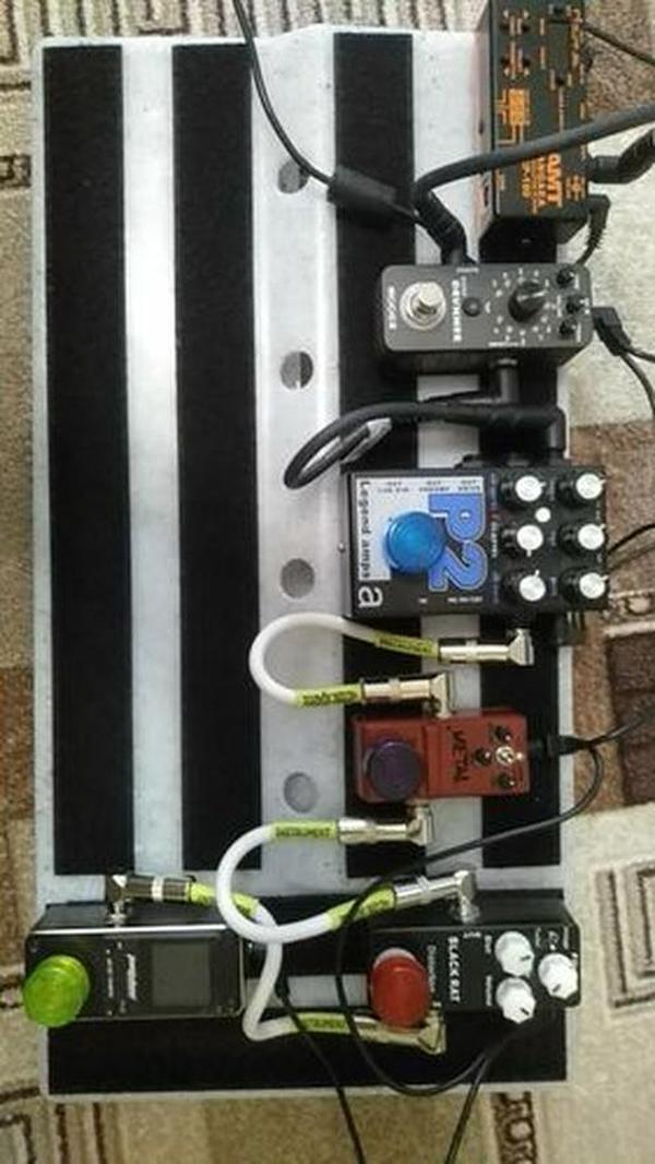 Kleines Gitarrenpedalboard photo review