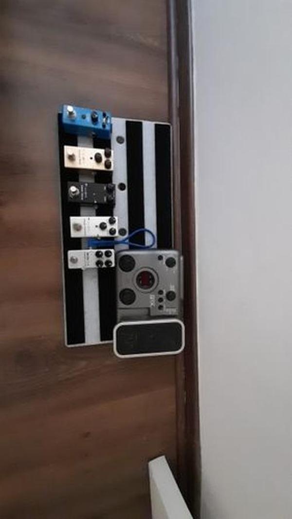 Kleines Gitarrenpedalboard photo review