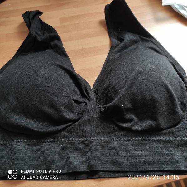 Nahtloser Genie Bra Sport-BH ohne Stahlring für Yoga-Fitness photo review