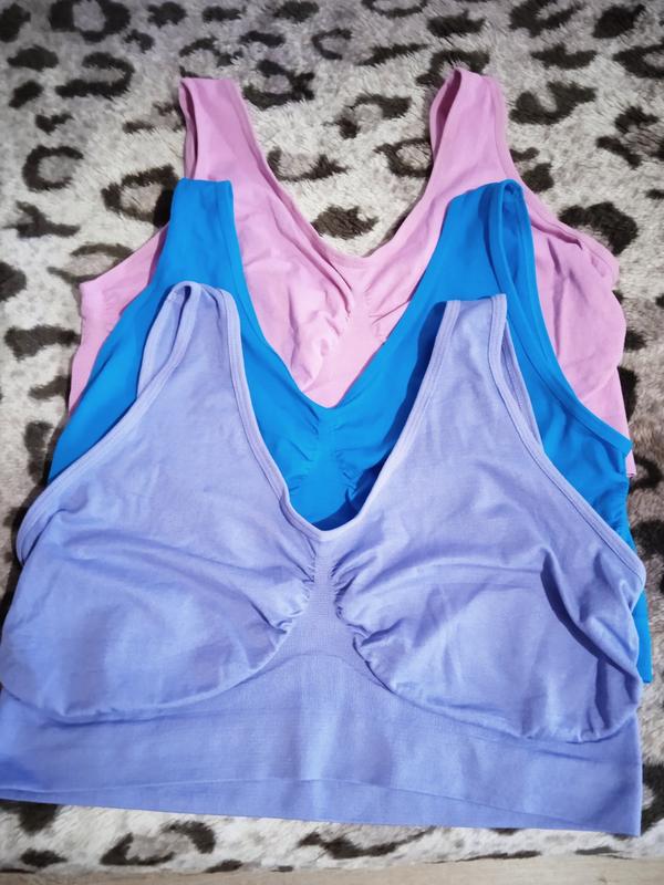 Nahtloser Genie Bra Sport-BH ohne Stahlring für Yoga-Fitness photo review